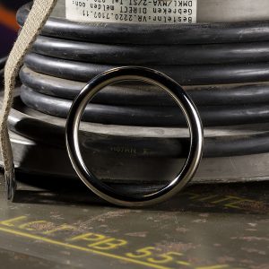RVS cockring 8mm rond