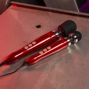 Doxy Number 3 Wand Vibrator Candy Red