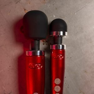 Doxy Number 3 Wand Vibrator Candy Red